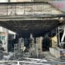 Κρήτη: Κάηκε ολοσχερώς Σούπερ Μάρκετ σε κεντρικό δρόμο(Pics)